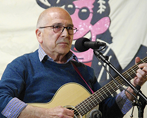 Marco Lenzi @ Orpington folk club, the Rosecroft Social Club 2019.